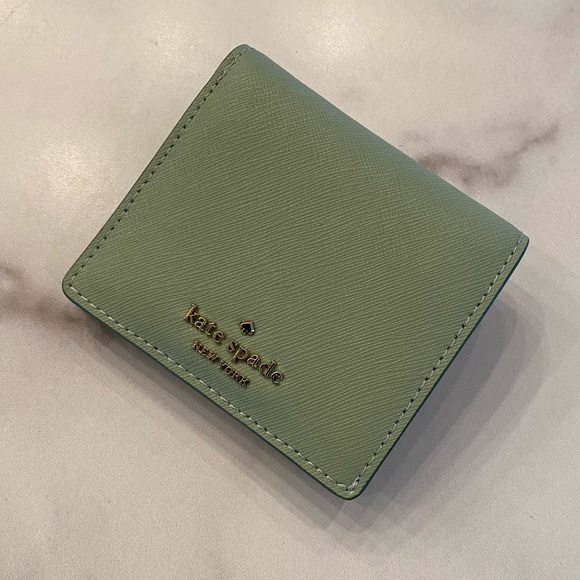 kate spade Handbags - KATE SPADE Cove Street Light Pistachio Green Serenade Small Wallet
